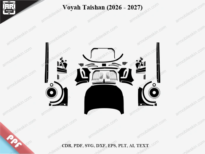 Voyah Taishan (2026 – 2027) Car PPF Template