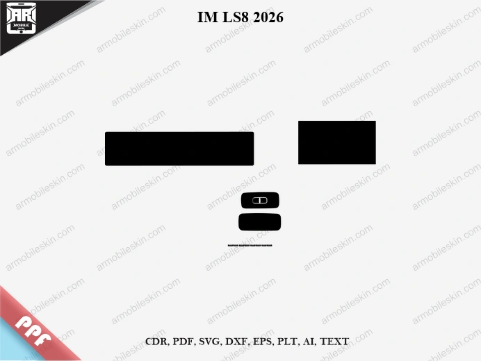IM LS8 2026 Car Interior PPF Template