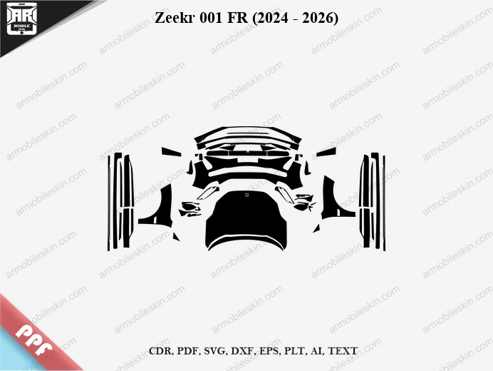 Zeekr 001 FR (2024 – 2026) Car PPF Template